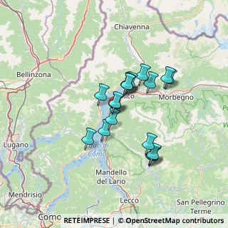 Mappa Via Scaletta, 23835 Sueglio LC, Italia (10.46944)