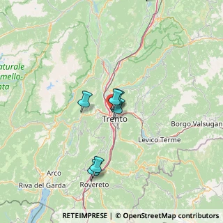 Mappa Via Ezio Maccani, 38100 Trento TN, Italia (31.105)