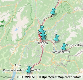 Mappa Via Ezio Maccani, 38100 Trento TN, Italia (27.02929)