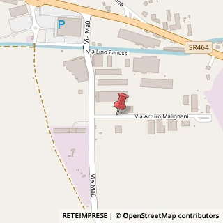Mappa Via Malignani, 27, 33035 Martignacco, Udine (Friuli-Venezia Giulia)