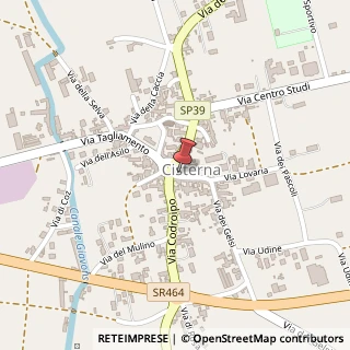 Mappa Via dei Gelsi, 7, 33030 Udine, Udine (Friuli-Venezia Giulia)