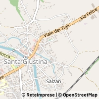 Mapa Santa Giustina