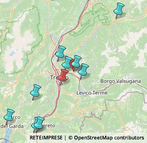 Mappa Loc.sille 1, 38045 Civezzano TN, Italia (18.18182)