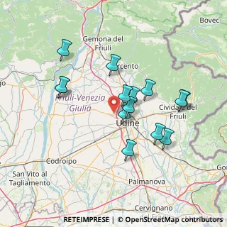 Mappa Via Antonio Bardelli, 33100 Martignacco UD, Italia (12.92214)