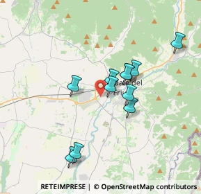 Mappa Via Santa Dorotea, 33043 Cividale del Friuli UD, Italia (2.97727)