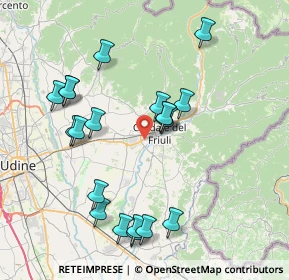 Mappa Via Santa Dorotea, 33043 Cividale del Friuli UD, Italia (7.927)