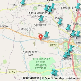 Mappa SR464, 33035 Martignacco UD, Italia (3.16125)