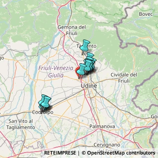 Mappa Via Cotonificio 22 - Loc, 33035 Torreano UD, Italia (10.54813)