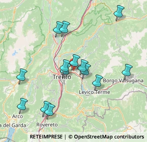 Mappa Via Fersina Avisio, 38045 Civezzano TN, Italia (15.04143)