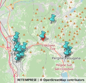 Mappa Via Fersina Avisio, 38045 Civezzano TN, Italia (4.69938)