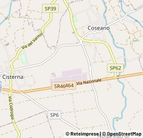 Mappa 33030 Coseano UD, Italia (0.58462)