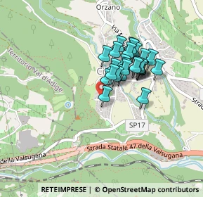 Mappa Via Sabbionare, 38045 Civezzano TN, Italia (0.31923)