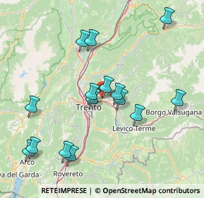 Mappa Via Sabbionare, 38045 Civezzano TN, Italia (15.93667)