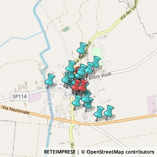 Mappa Via Centro Studi, 33030 Coseano UD, Italia (0.25652)
