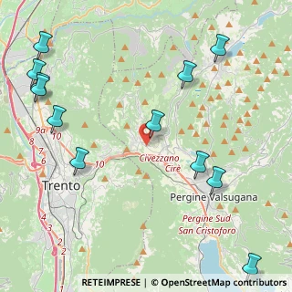 Mappa Via Sussie, 38054 Civezzano TN, Italia (5.65917)