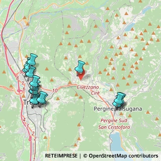Mappa Via Sussie, 38054 Civezzano TN, Italia (5.146)