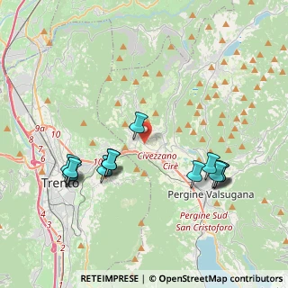 Mappa Via Sussie, 38054 Civezzano TN, Italia (4.10467)