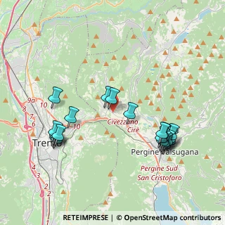 Mappa Via Sussie, 38054 Civezzano TN, Italia (4.163)
