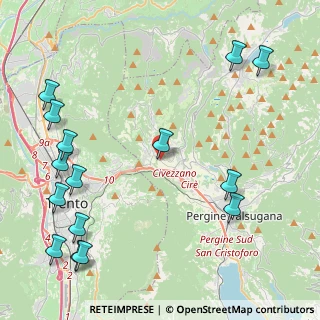 Mappa Via Sussie, 38054 Civezzano TN, Italia (5.74933)