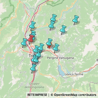 Mappa Via Sussie, 38054 Civezzano TN, Italia (6.78176)