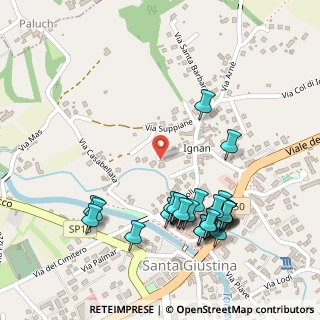 Mappa Via Caduti di Nassiriya, 32035 Santa Giustina BL, Italia (0.25862)