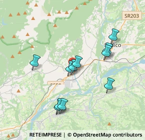 Mappa Via Caduti di Nassiriya, 32035 Santa Giustina BL, Italia (3.38818)