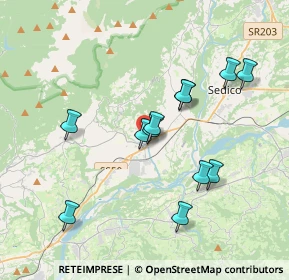 Mappa Via Caduti di Nassiriya, 32035 Santa Giustina BL, Italia (3.41917)