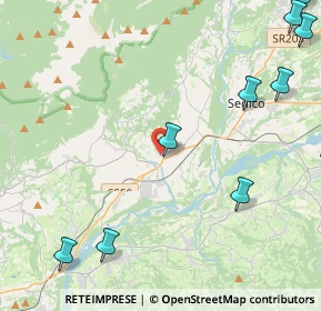 Mappa Piazza D'Ignan, 32035 Santa Giustina BL, Italia (6.57273)