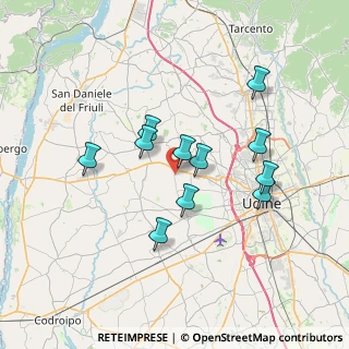 Mappa Via Faugnacco, 33035 Martignacco UD, Italia (6.06273)