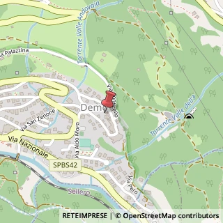 Mappa Via San Lorenzo,  5, 25040 Berzo Demo, Brescia (Lombardia)