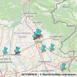 Mappa Via Vercelli, 33100 Udine UD, Italia (20.3925)