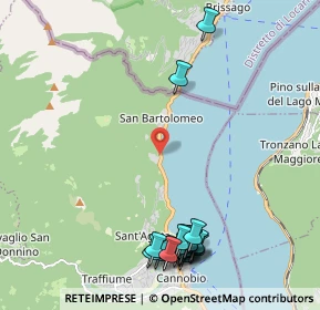 Mappa Via Nazionale, 28822 Cannobio VB, Italia (2.6285)