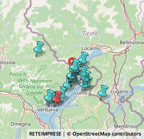 Mappa Via Nazionale, 28822 Cannobio VB, Italia (10.3925)