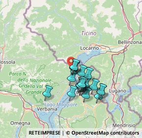 Mappa Via Nazionale, 28822 Cannobio VB, Italia (11.2085)
