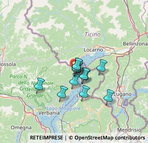 Mappa Via Nazionale, 28822 Cannobio VB, Italia (8.51833)