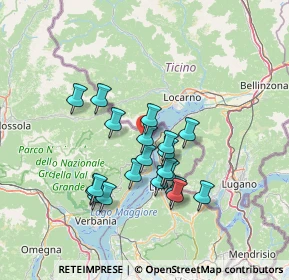 Mappa Via Nazionale, 28822 Cannobio VB, Italia (11.856)