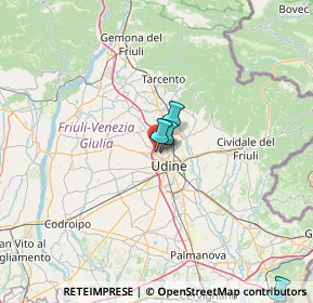 Mappa Viale S. Daniele, 33010 Colugna UD, Italia (39.55385)