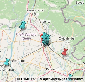 Mappa Viale S. Daniele, 33010 Colugna UD, Italia (16.62923)