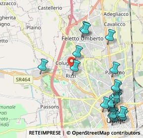Mappa Viale S. Daniele, 33010 Colugna UD, Italia (2.642)