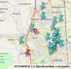 Mappa Viale S. Daniele, 33010 Colugna UD, Italia (2.227)