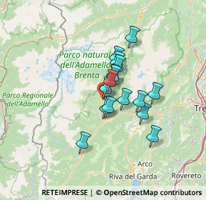 Mappa Via Pelugo, 38079 Pelugo TN, Italia (9.21875)