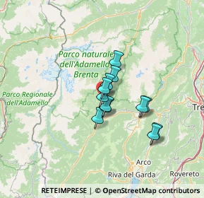 Mappa Via Pelugo, 38079 Pelugo TN, Italia (8.67917)
