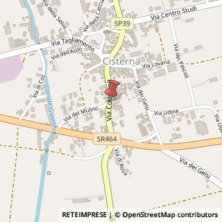 Mappa Via codroipo 183, 33030 Coseano, Udine (Friuli-Venezia Giulia)