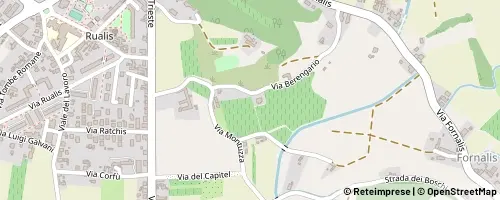 Mappa Cividale del Friuli