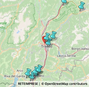 Mappa Lungadige Marco Apuleio, 38121 Vela TN, Italia (20.885)