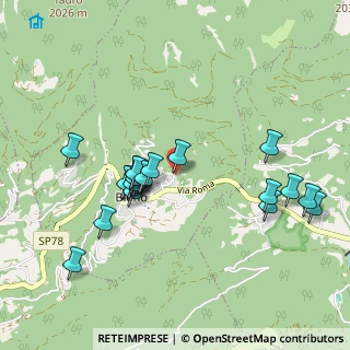 Mappa VIA DEI PRAI MAGRI, 38050 Bieno TN, Italia (0.89545)