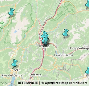 Mappa Via Cesarini, 38121 Trento TN, Italia (13.39083)