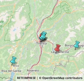 Mappa Via Cesarini, 38121 Trento TN, Italia (28.19077)