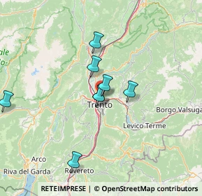 Mappa Via Cesarini, 38121 Trento TN, Italia (23.83167)