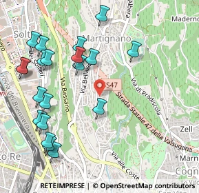 Mappa Via Cesarini, 38121 Trento TN, Italia (0.5945)